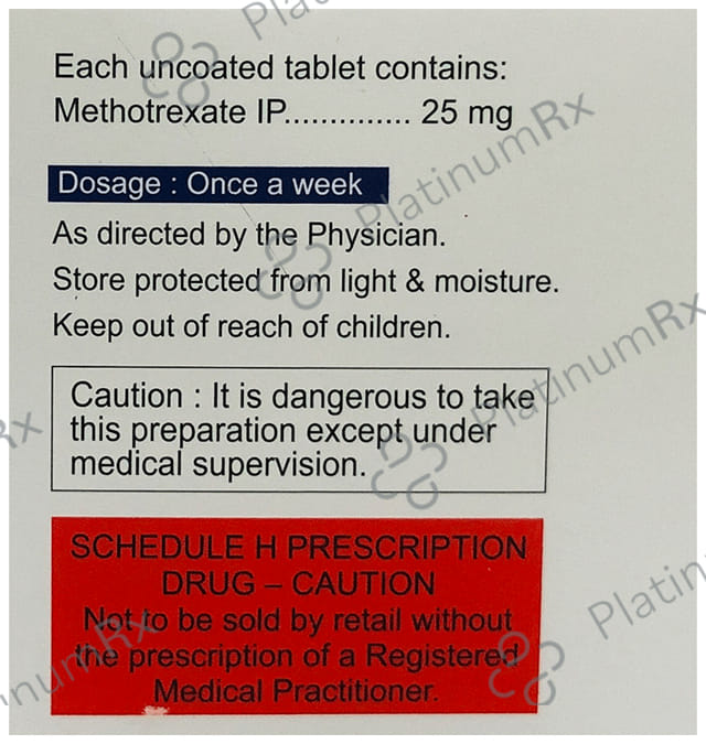 Folitrax 25mg Tablet 5s