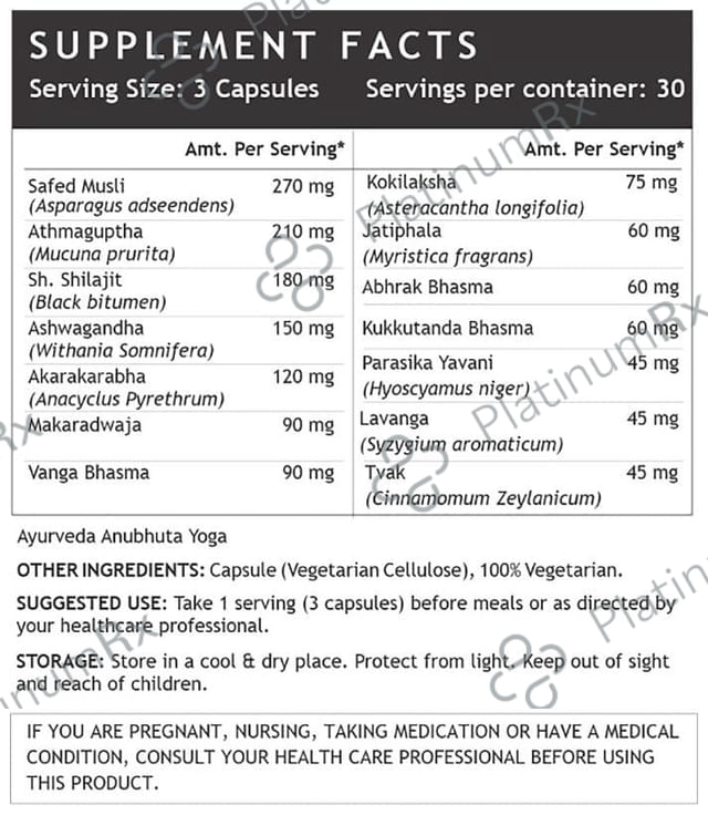 Inlife Vitality & Vigour Plus Vegetarian Capsules 90 vegicaps