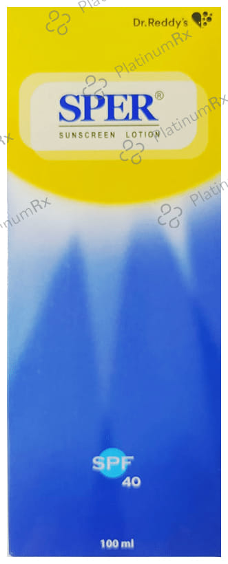 Sper Sunscreen Lotion 100ml