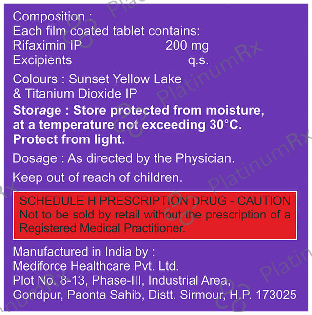Rifasmart 200mg Tablet 10s