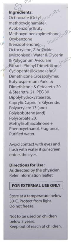 UV2IR Spectrum Protecting Lotion