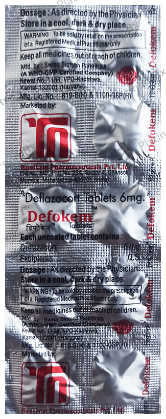 Defokem 6mg Tablet 10s