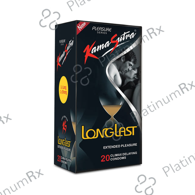 KamaSutra Pleasure Series Longlast Condom 20s