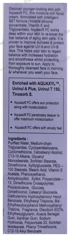 Aquasoft FC Advanced Facial Cream 60gm