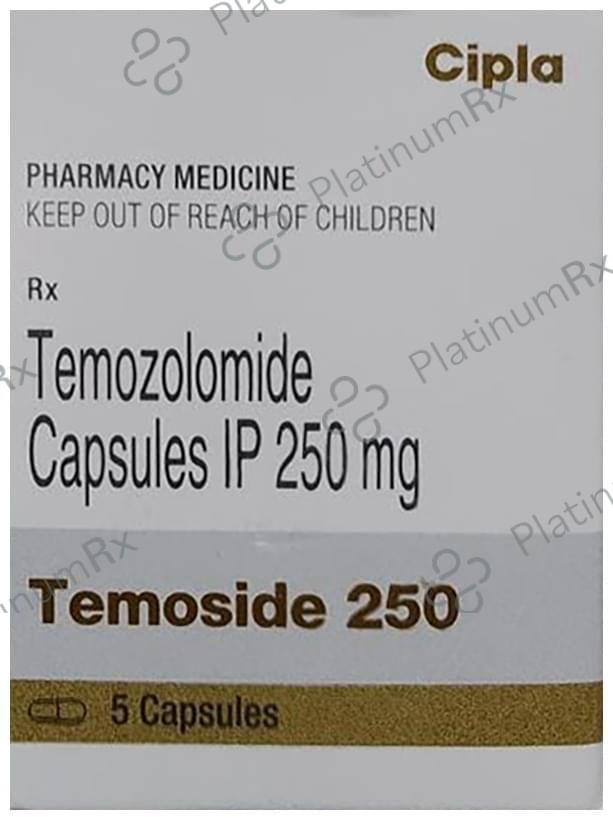 Temoside 250mg Capsule 5s