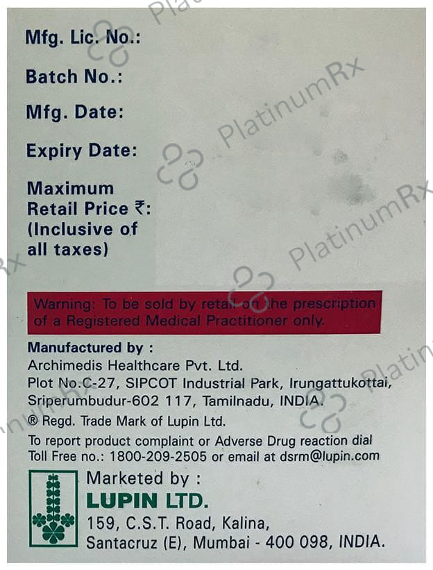 Sinopure 400/4000mg Sachet 1s