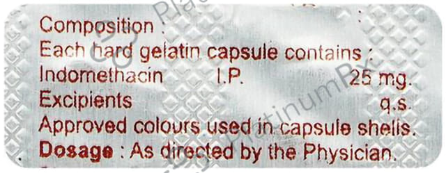 Inmecin 25mg Capsule 10s