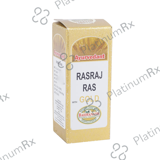 Ayurvedant Rasraj Ras with Gold Tablet