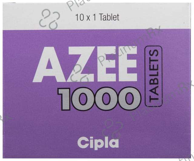 Azee 1000mg Tablet 1s