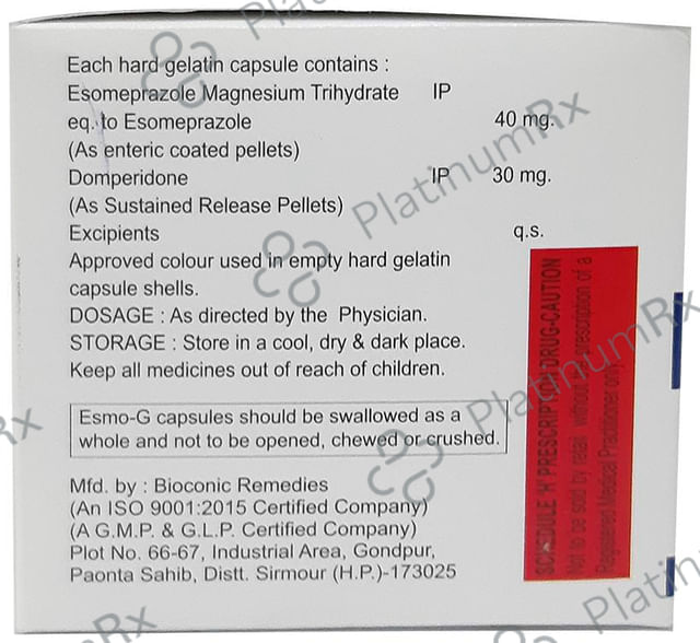Esmo-G Capsule SR