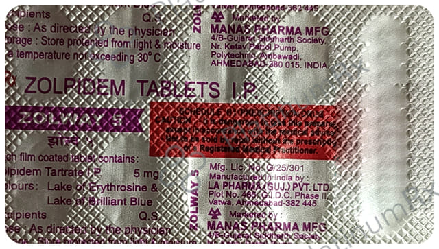 Zolway 5mg Tablet 10s