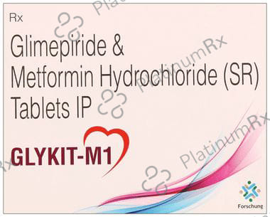 Glykit M 1/500mg Tablet SR 15s