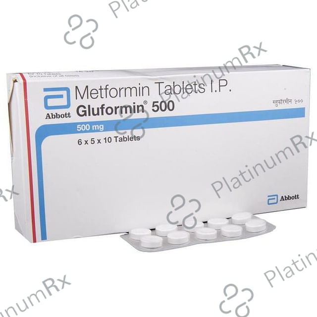 Gluformin 500mg Tablet 10s