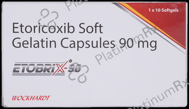 Etobrix 90mg Soft Gelatin Capsule 10s
