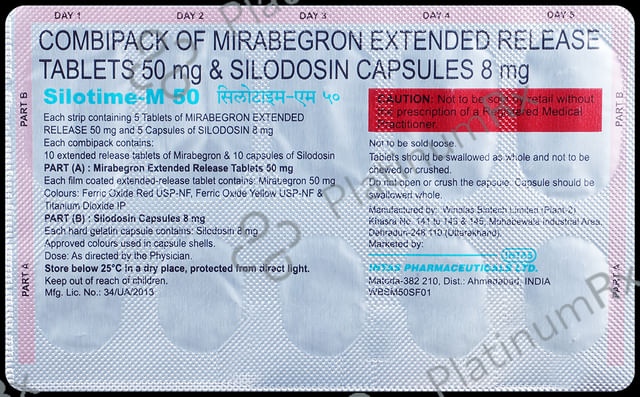 Silotime M 50/8mg Kit 1s