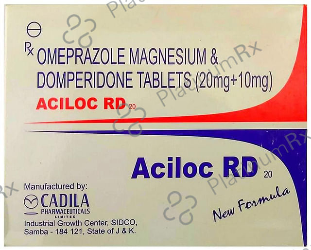 Aciloc RD 20/10mg Tablet 15s