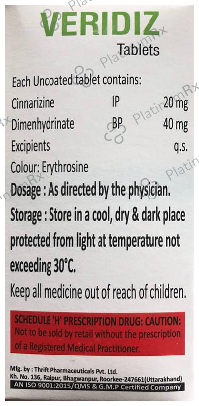 Veridiz Tablet