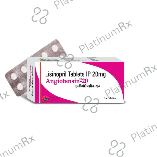 Angiotensin 20mg Tablet 10s