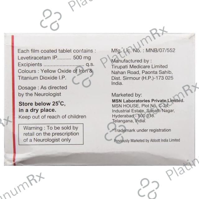 Levilex 500mg Tablet 10s