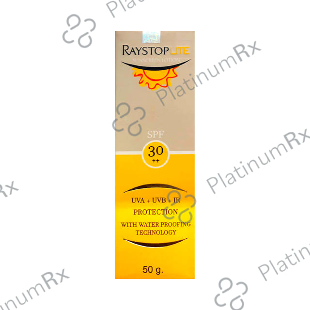 Raystop Lite Sun Screen SPF 30++ Lotion 50gm