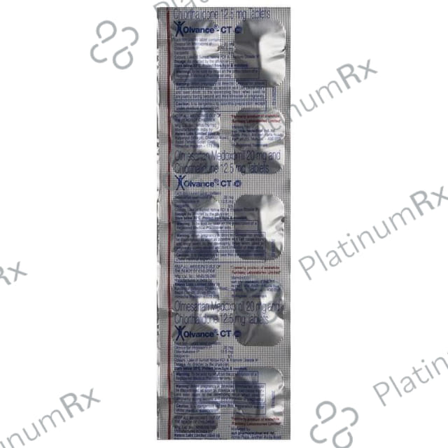 Olvance CT 12.5/20mg Tablet 10s