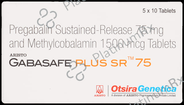 Gabasafe Plus SR 75 Tablet
