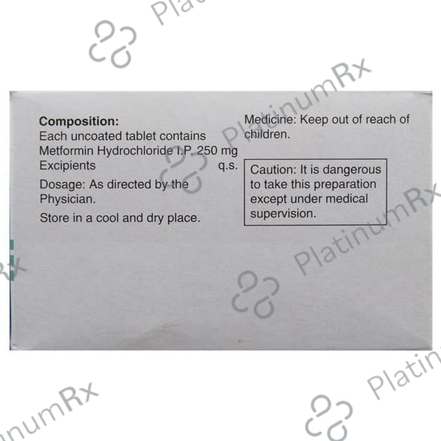 Xmet 250mg Tablet 10s