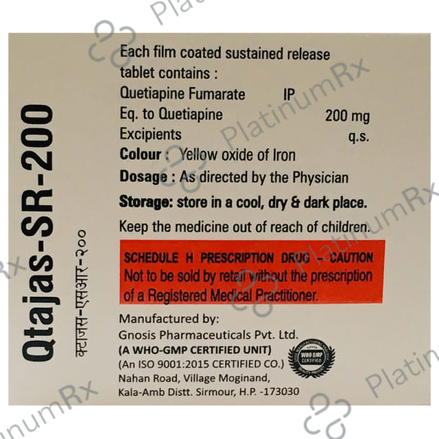 Qtajas 200mg Tablet SR