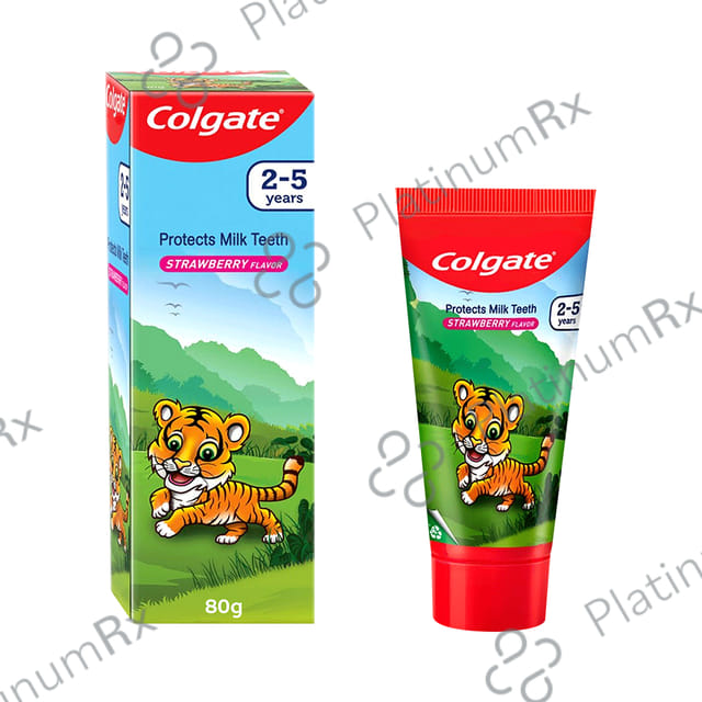 Colgate Kids Toothpaste for 2 to 5 Years Strawberry
