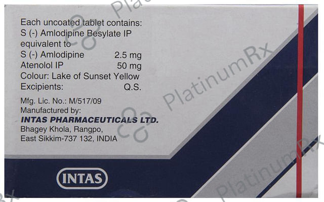 Espin AT 2.5/50mg Tablet 10s
