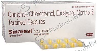Sinarest Vapocap 2/10/5mg Capsule 10s