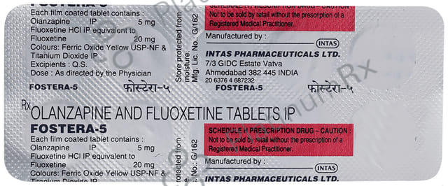 Fostera 20/5mg Tablet 10s