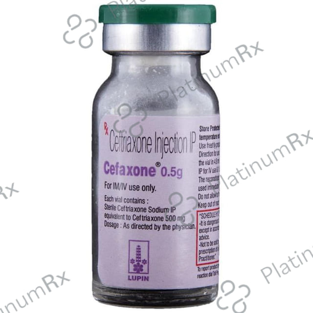 Cefaxone 0.5gm Injection 5ml