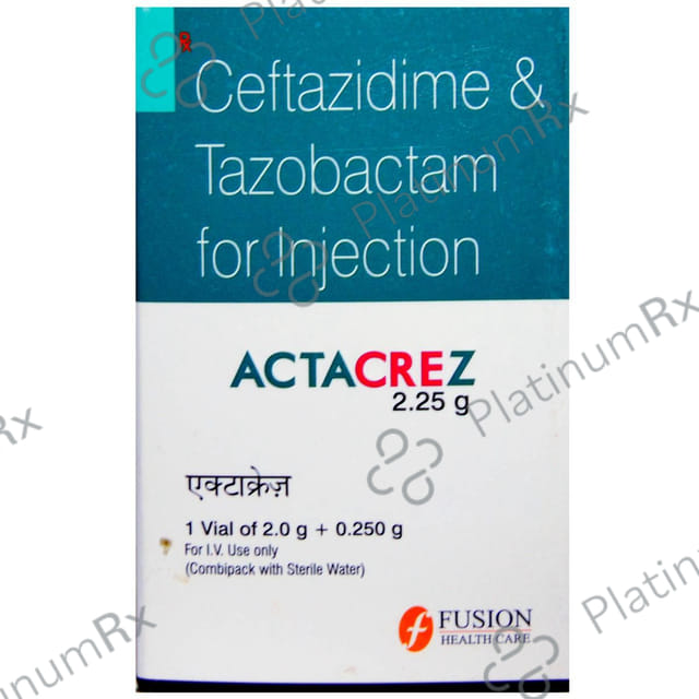 Actacrez 2.25gm Injection 1s