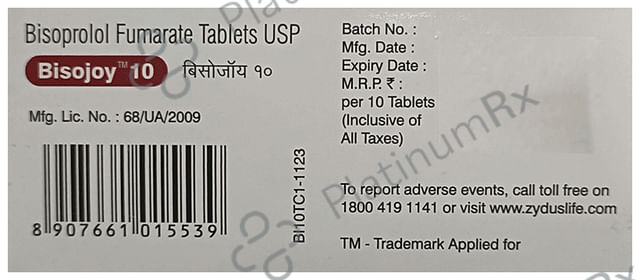 Bisojoy 10mg Tablet 10s