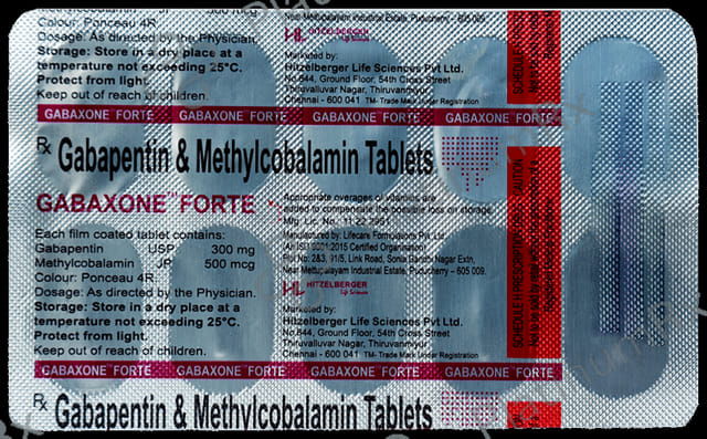Gabaxone Forte Tablet
