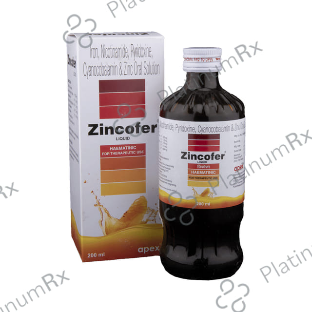 Zincofer Liquid 200ml