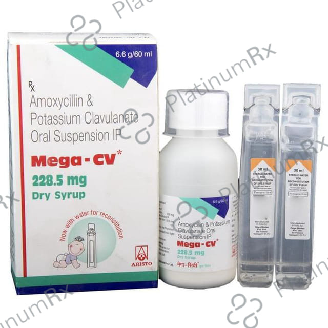 Mega CV 228.5mg Dry Syrup 60ml