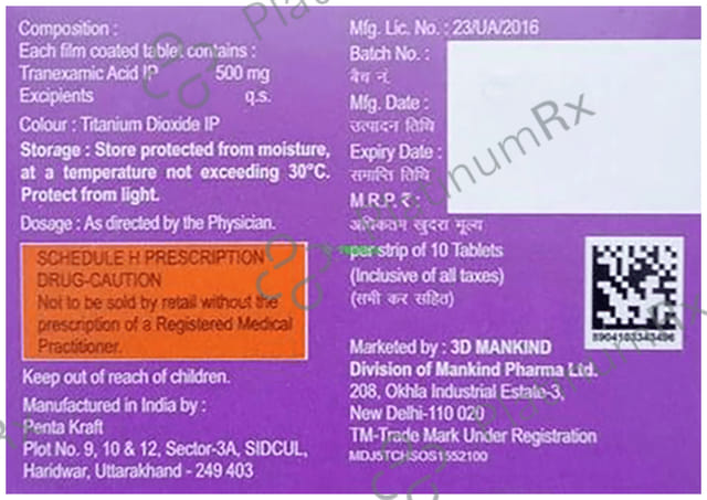 Tranbless Tablet 10s
