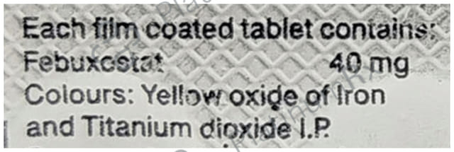 Endeavours Furic 40mg Tablet 15s