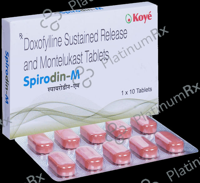 Spirodin M 400/10mg Tablet SR 10s