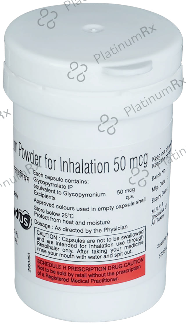 Glynium 50mcg Respicap 30s
