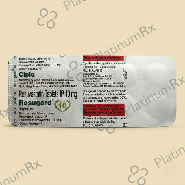 Rosugard 10mg Tablet 10s