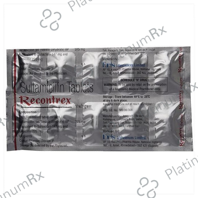 Recontrex 375mg Tablet 10s