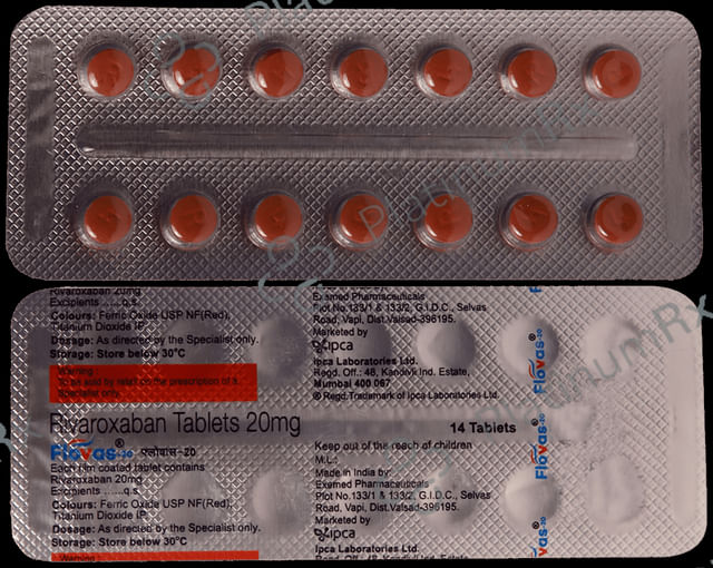 Flovas 20mg Tablet 14s