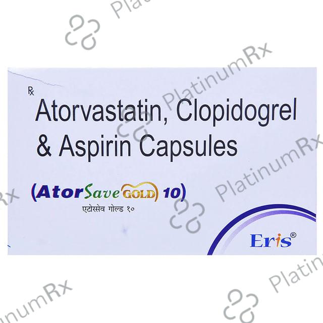 Atorsave Gold Capsule 10s
