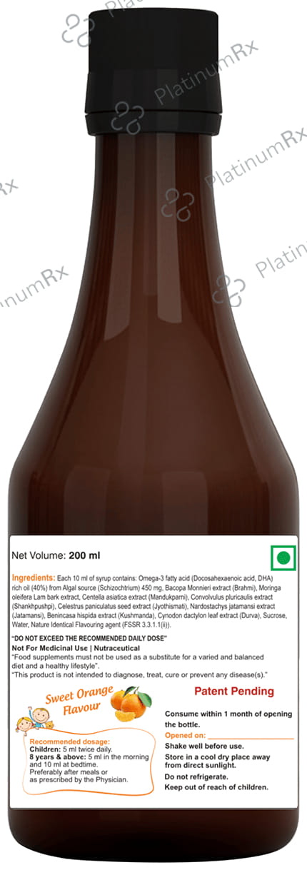 Herba Neuva Ten-on-Ten 10/10 Syrup Sweet Orange