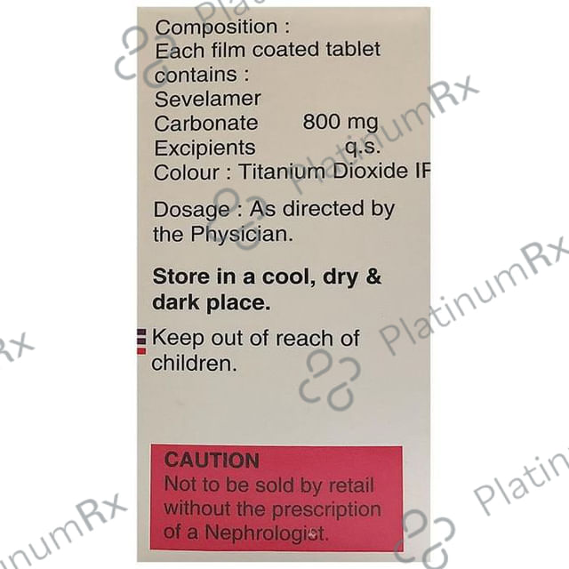 Sevcar 800 Tablet
