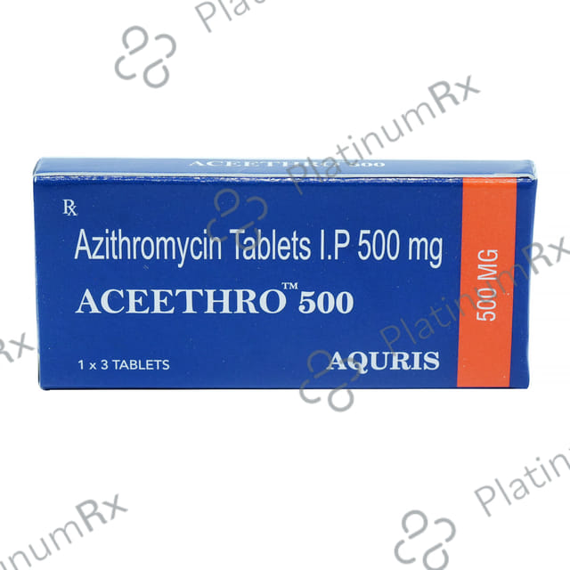Aceethro 500mg Tablet 3s