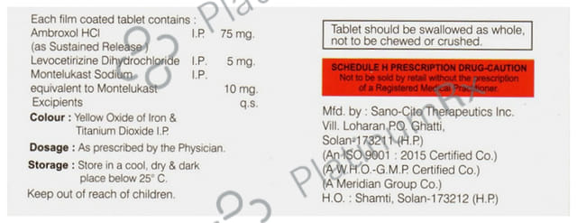 Levotif AX Tablet SR 10s